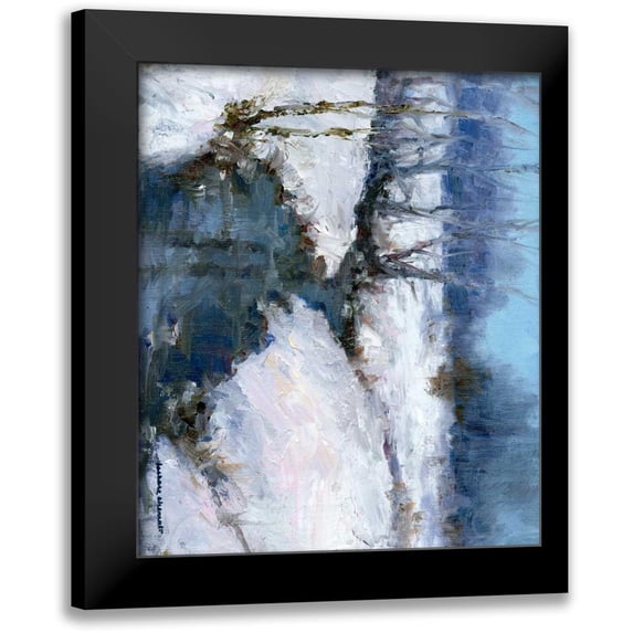 Chenault, Barbara 15x17 Black Modern Framed Museum Art Print Titled - Winter White