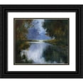 thumbnail image 1 of Chenault, Barbara 17x15 Black Ornate Wood Framed with Double Matting Museum Art Print Titled - Morning Mist, 1 of 4