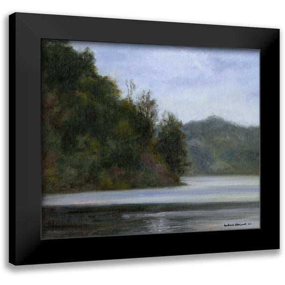 Chenault, Barbara 23x20 Black Modern Framed Museum Art Print Titled - Quiet Solitude