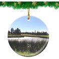 thumbnail image 1 of Cheney Washington UAS Christmas Ornament Travel Souvenir Personalized Christmas Tree Pendant Hanging Decoration, 1 of 4
