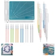 thumbnail image 1 of Chenfeng Premium Crafting Tool Kit for Vinyl, Paper, Card Cutting, Complete 24-Piece DIY Art Set, 1 of 7