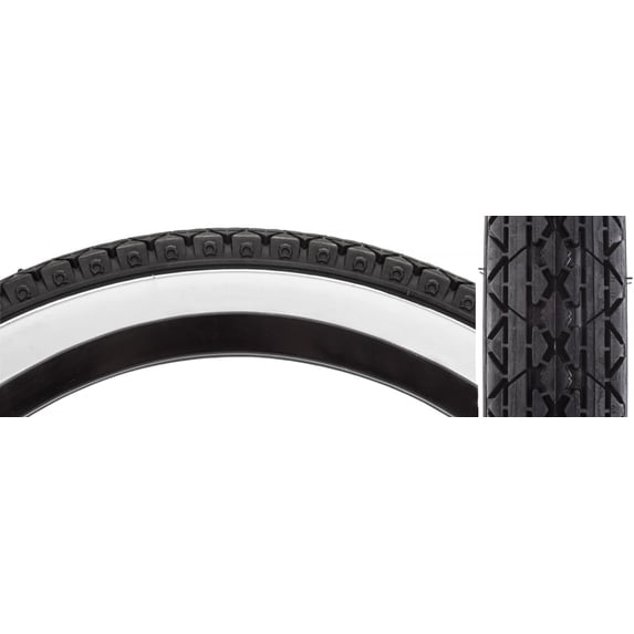 Cheng Shin C241 Street Bicycle Tire (Wire Bead, 26 x 2.125, White Wall)