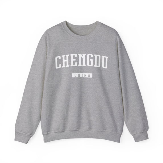 Chengdu China Crewneck Sweatshirt