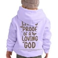 thumbnail image 1 of Chenglor Hoodies for Teen Girls Girls Sweatsuit Jesus Printed Hooded Sweatshirt Pullover, 1 of 7