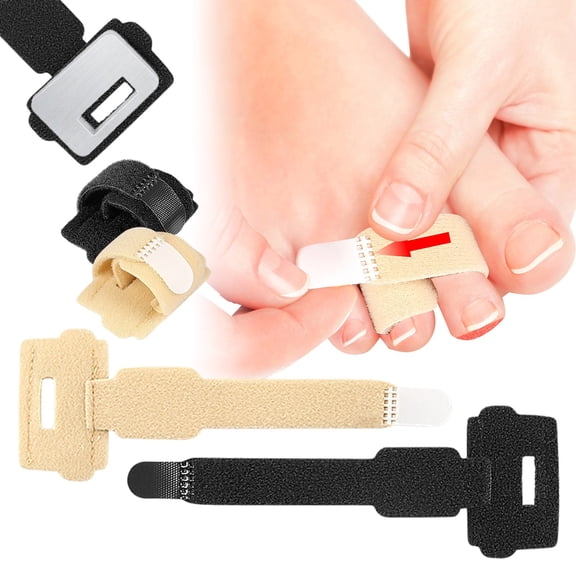 Chenglor Hyggear Hammer Toe Corrector Hammer Toe Straightener For Women Men,Toe Splints Wraps For Curled, Bent Toes,Crooked Broken Toes