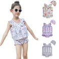 thumbnail image 1 of Chenglor Swim Vest for Kids Boys Grls Toddler Bathing Suit Boy Toddler Floaties Swim Floaties for Toddlers, 1 of 3