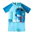 thumbnail image 1 of Chenglor Toddler Life Vest Boys Grls Toddler Swimsuit with Floatation Toddler Boys Fire Truck Swimsuit Toddler Swim Suit with Built In Float, 1 of 6