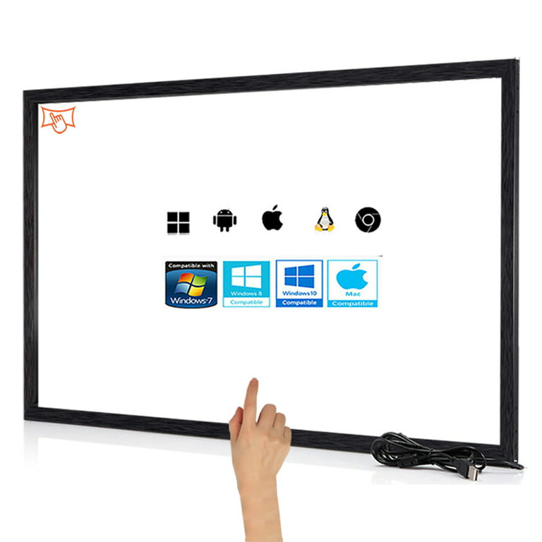 Chengying 86 inch Multi-Touch infrared touch frame IR touch panel Infrared  touch overlay, Sizes 15 to 110 - Suitable for Touch monitor, Touch