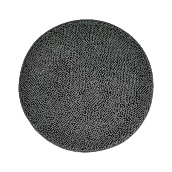 Chenier Bath Mat With A Diameter Of 50 Centimeters Circular Bathroom Carpet Absorbent Quick Drying Suitable For Underfloor Heating Washable Soft Merry Home Soft Living Room Area Rug Carpet Scraps The
