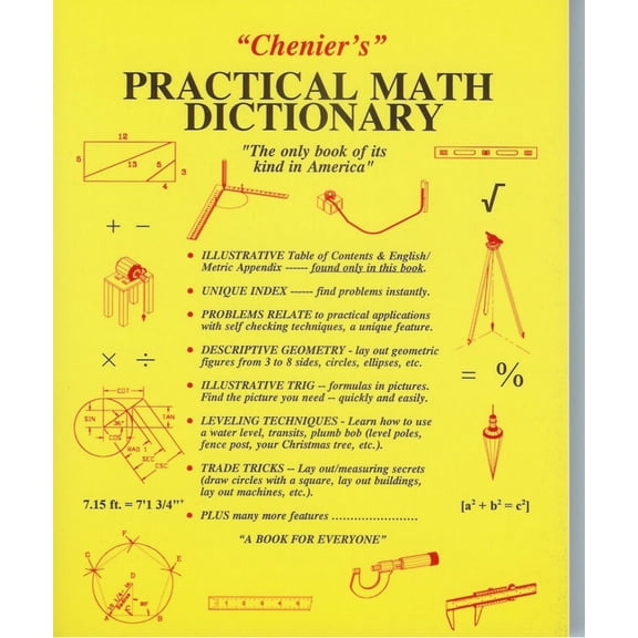 Chenier Educational Ent Practical Math Dictionary