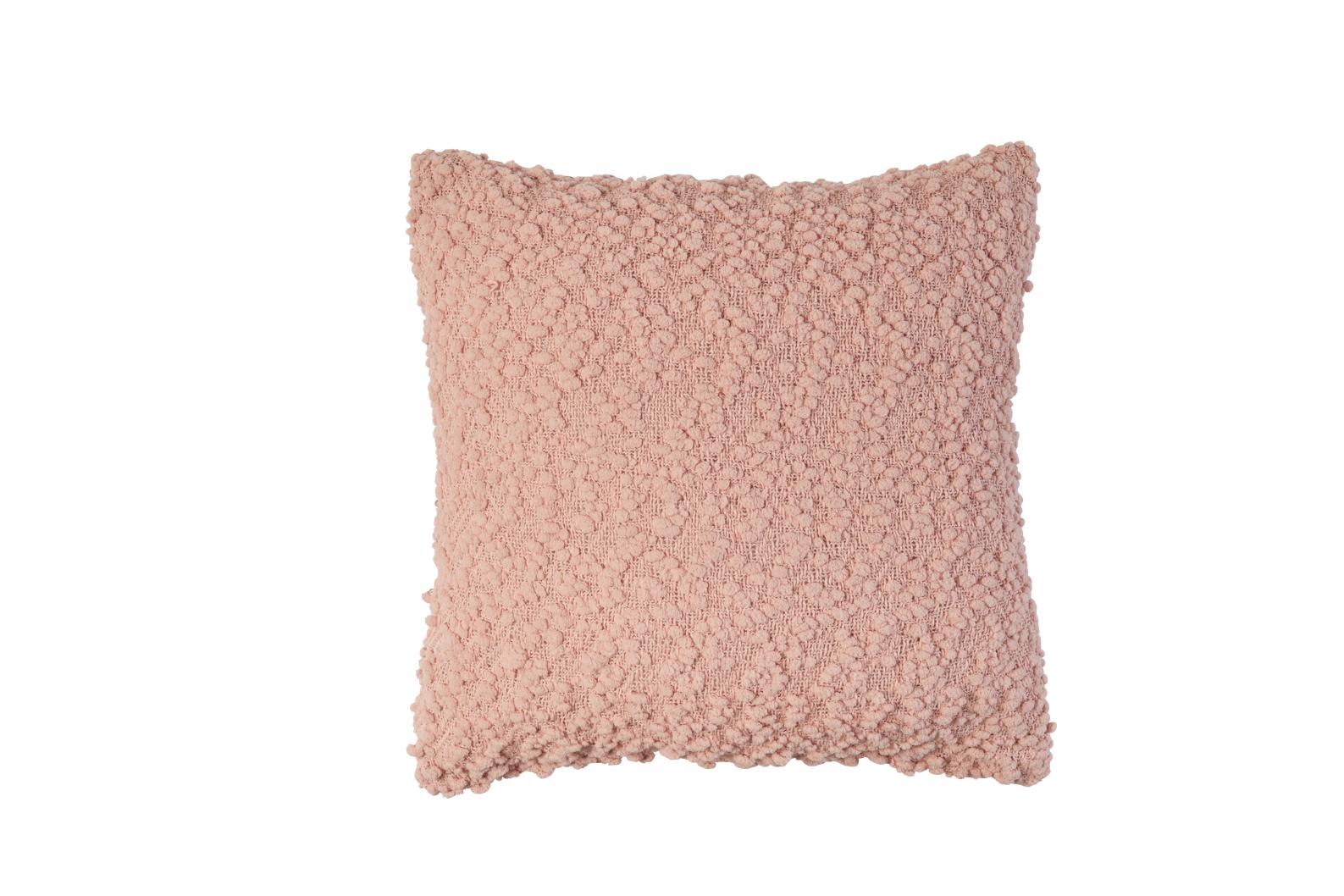 Snow Flocked Chenille Throws or Accent Pillows Blush Accent Pillow Walmart