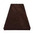 thumbnail image 1 of Chenille Bathroom Rug Ultra Soft Thick Absorbent Long Pile Mat with Non Slip Backing Machine Washable 17 x 24 Inch Coffee, 1 of 6