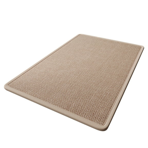 Chenille Bathroom Rugs- Non Slip, Absorbent, Quick Dry,Thin, Washable 15.7x23.6 inch Small Bath Mat Gray Bath Rugs for Bathroom Floor, Shower,Sink,Vanity