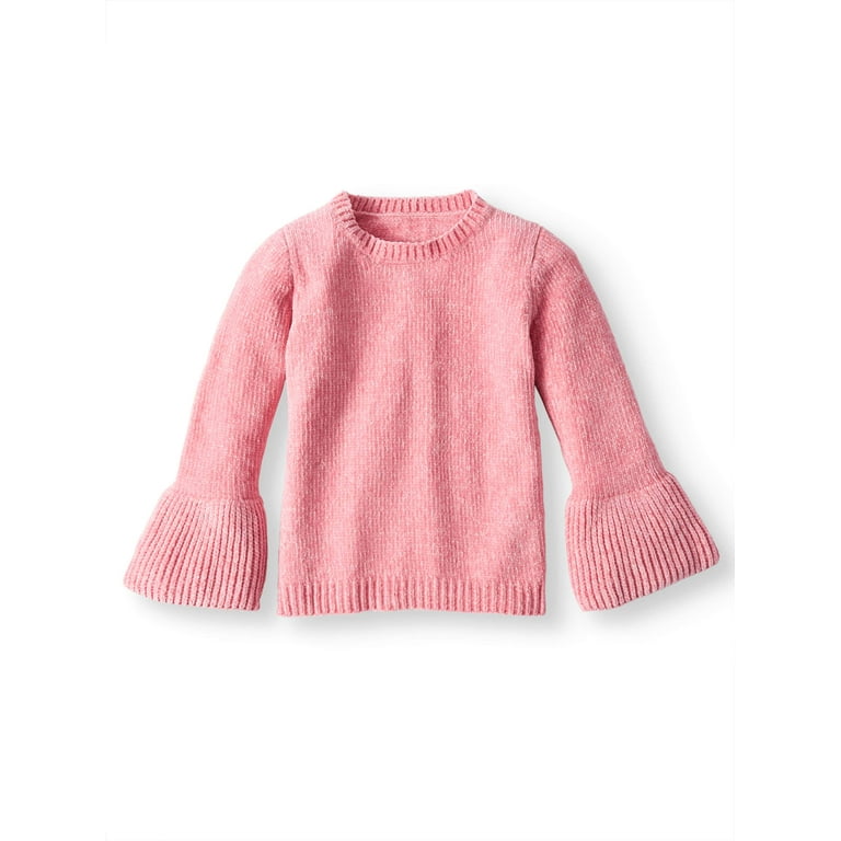 Chenille bell 2025 sleeve sweater