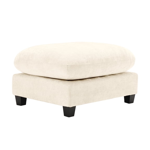 Chenille Cloud Sectional Couches for Living Room, Cream Fluffy Modular Cloud Couch Sectional, Beige Love Seat Couches, Sofas para Sala, Big Comfy Couch Set with Deep Seat