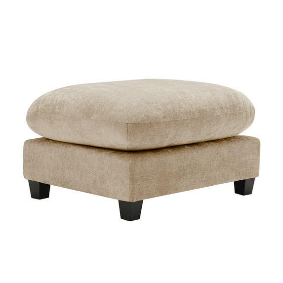 Chenille Cloud Sectional Couches for Living Room, Khaki Fluffy Modular Cloud Couch Sectional, Camel Love Seat Couches, Sofas para Sala, Big Comfy Couch Set with Deep Seat