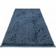 thumbnail image 1 of Chenille Dog Door Mat for Muddy Paws, 1 Inch Slim Absorbent Dirt Trapper Mat, Non Slip Textured Rubber Base Entryway Rug, Machine Washable Indoor Door Mat for Front Door Kitchen Laundry, 90x60cm, 1 of 9