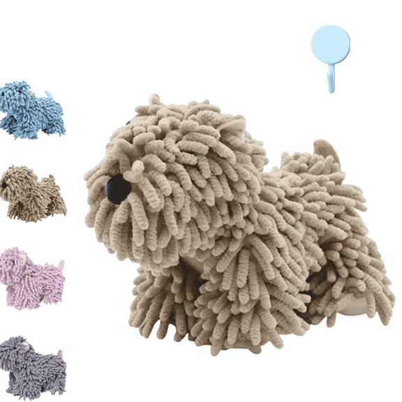 Chenille Dog Towel Soft Absorbent Chenille Towel Balls Microfiber Cute Hand Towels for Bathroom by Sky Grace
