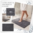 thumbnail image 1 of Chenille Door Mat 23.6"x15.7" – Super Absorbent Non-Slip Entryway Rug, Soft Indoor Floor Mat for Front Door, Bathroom, Kitchen & Living Room, Machine Washable Home Decor Mat, 1 of 2