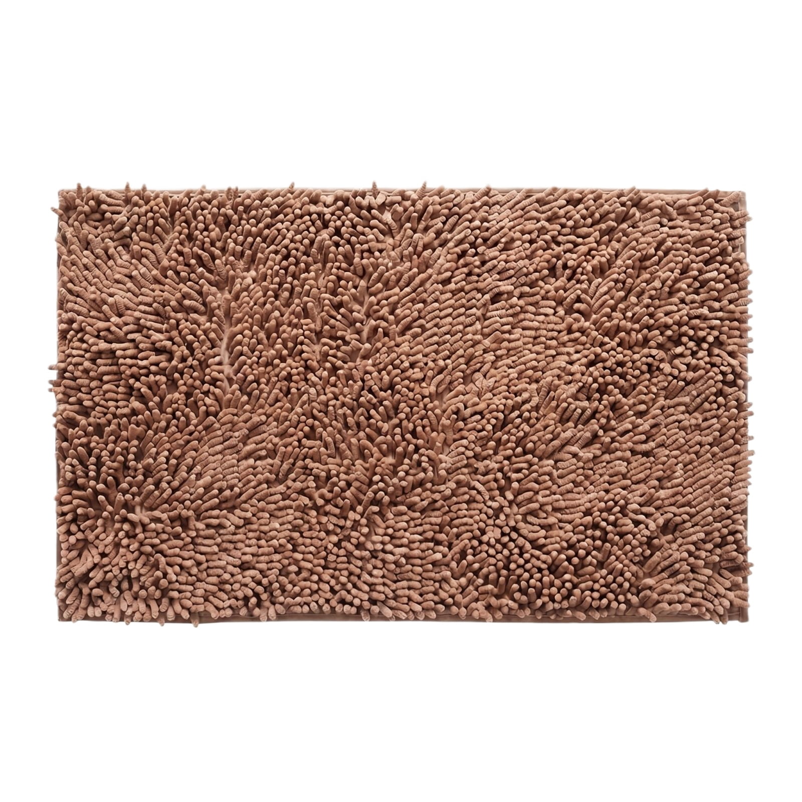 Chenille Door Mat Absorbent Bathroom Entrance Rug Non Slip Washable ...