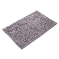 thumbnail image 1 of Chenille Door Mat Absorbent Bathroom Entrance Rug Non Slip Washable Floor Mat 16 x 24 Inch Light Gray, 1 of 6