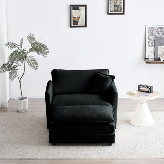 Chenille Fabric, Cushioned Backrest - Enjoy Relaxation in Bedroom