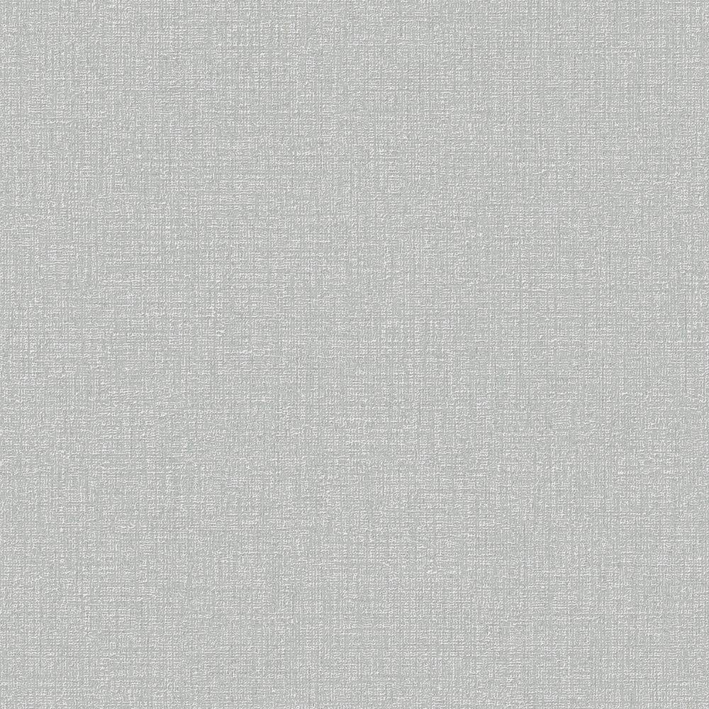 Chenille Gray and Silver Wallpaper