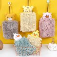 thumbnail image 1 of Chenille Hand Towel with Hanging Rope Cartoon Design Kitchen Bathroom Supplies, 1 of 7