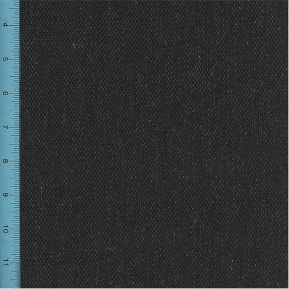 Chenille Heathertex Charcoal Black Home Decorating Fabric, Fabric By the Yard
