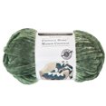thumbnail image 1 of Chenille Home Yarn by Loops & Threads - Yarn for Knitting - Crochet - Weaving - and Arts & Crafts - Green - Polyester - 8.8 oz, 1 of 3