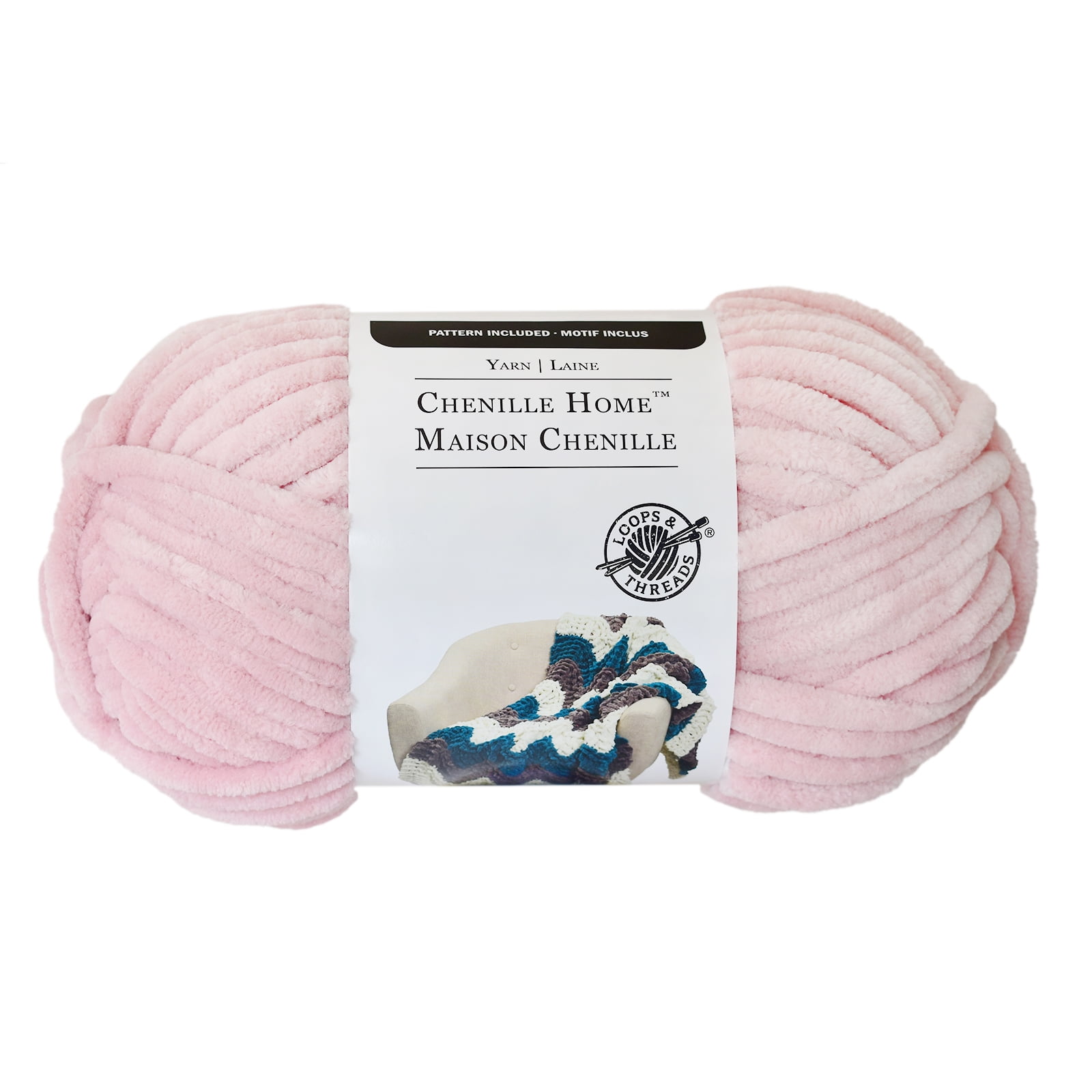 Chenille Home Yarn by Loops & Threads - Yarn for Knitting