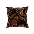 thumbnail image 1 of Chenille Indiana Vintage Design 18" X 18" Decorative Cushion Cover, 1 of 3