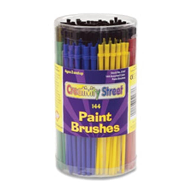 Chenille Kraft Company CKC Classroom Brush Canister, 144 CT, Assorted