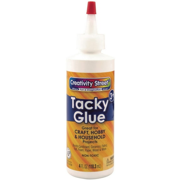 Chenille Kraft Kraft Tacky Glue, 4 oz, Liquid