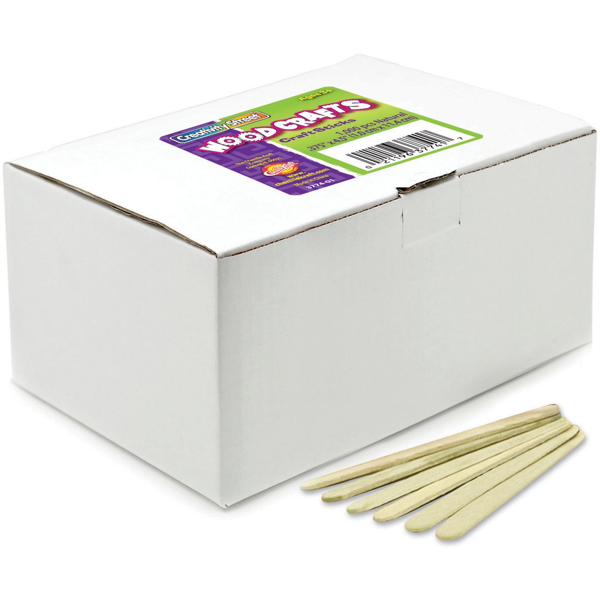 Creativity Street Mini Craft Sticks - Art Project, Craft Project, 3D Structure x 2.56 Creativity Street Mini Craft Sticks - Art Project, Craft Project, 3D Structure x 2.56