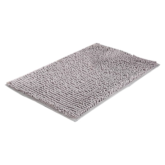 Chenille Microfiber Doormat for Dogs, 1 Inch Thick Absorbent Mud Mat Non Slip Washable, Machine Washable Entryway Carpet for Indoor Outdoor, Heavy Duty Waterhog Mat for Kitchen Bathroom Living Room