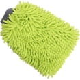 thumbnail image 1 of Chenille Microfiber Premium Scratch-Free Wash Mitt, Lime Green Color, 1 of 1
