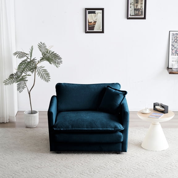 Chenille Upholstered Reading Chair | Get Relaxed in Your Favorite Reading Spot