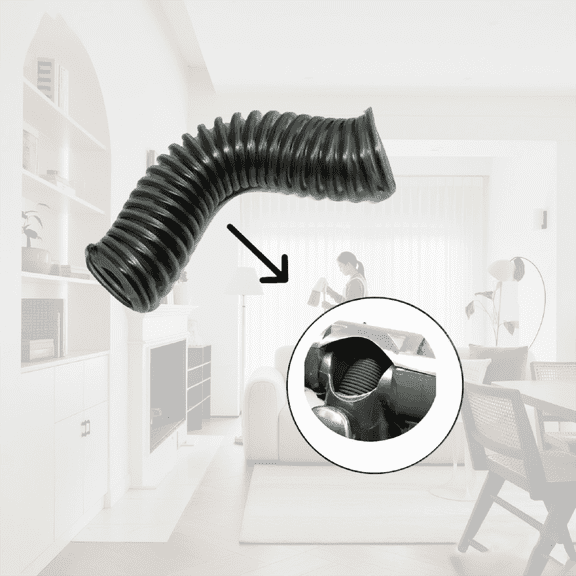 LuxaraPhoton Vacuum Lower Hose Replacement for Shark Rocket Vacuum Replacement Hose Cleaner Part for Shark Rocket HV300, HV322, HV320, HV380, HV380UK