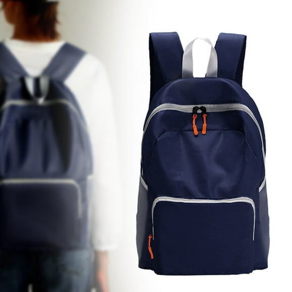 Chenjy Lightweight Camping Backpack, Folding Portable Large Capacity Outdoor Backpack Wear and Super Practical for Classroom School Office Supplies Clearance