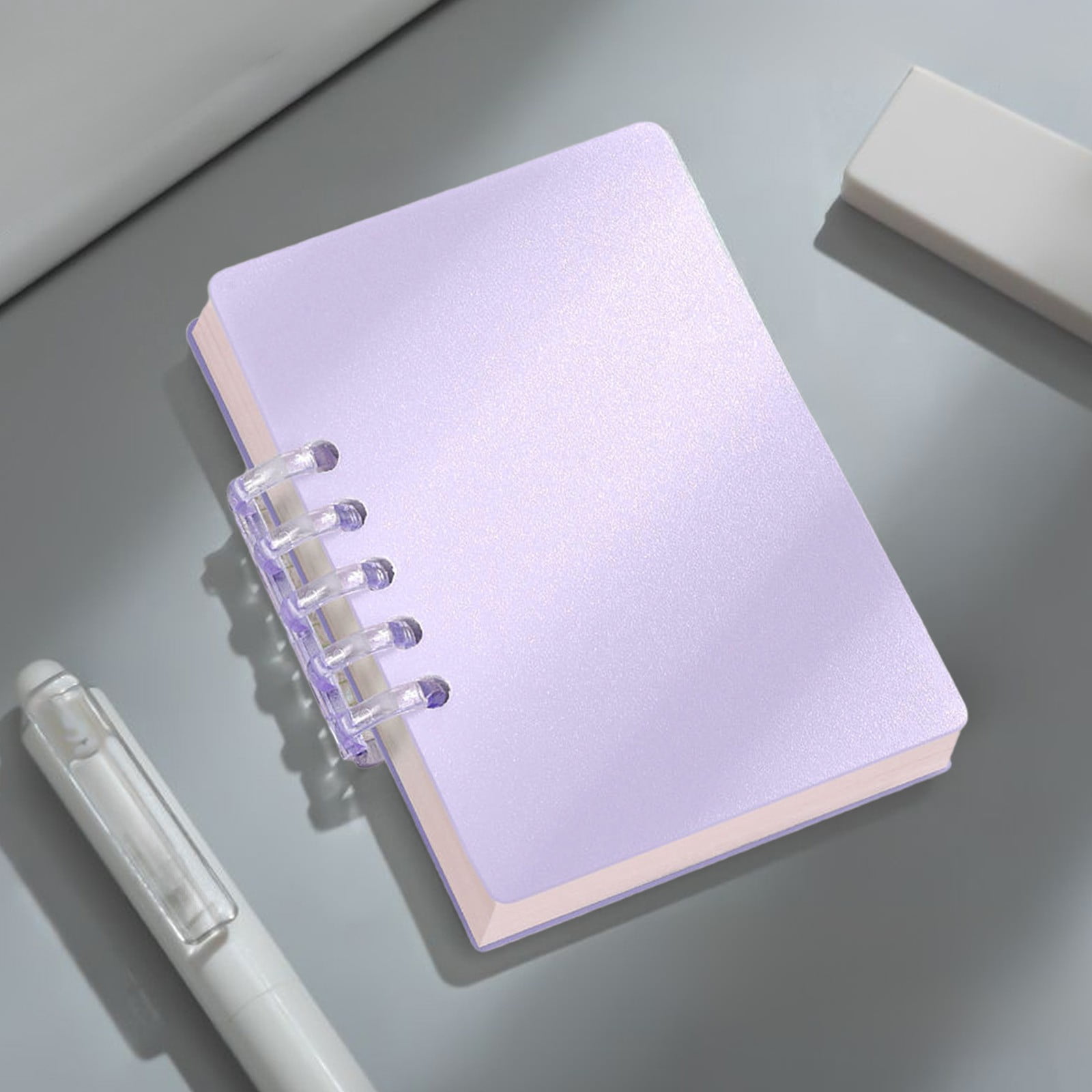 Notebook Rounded ChenpengMkbk A7 Spiral Mini Notebook - 60 Sheets, 2.8x4 Inch Pocket ...