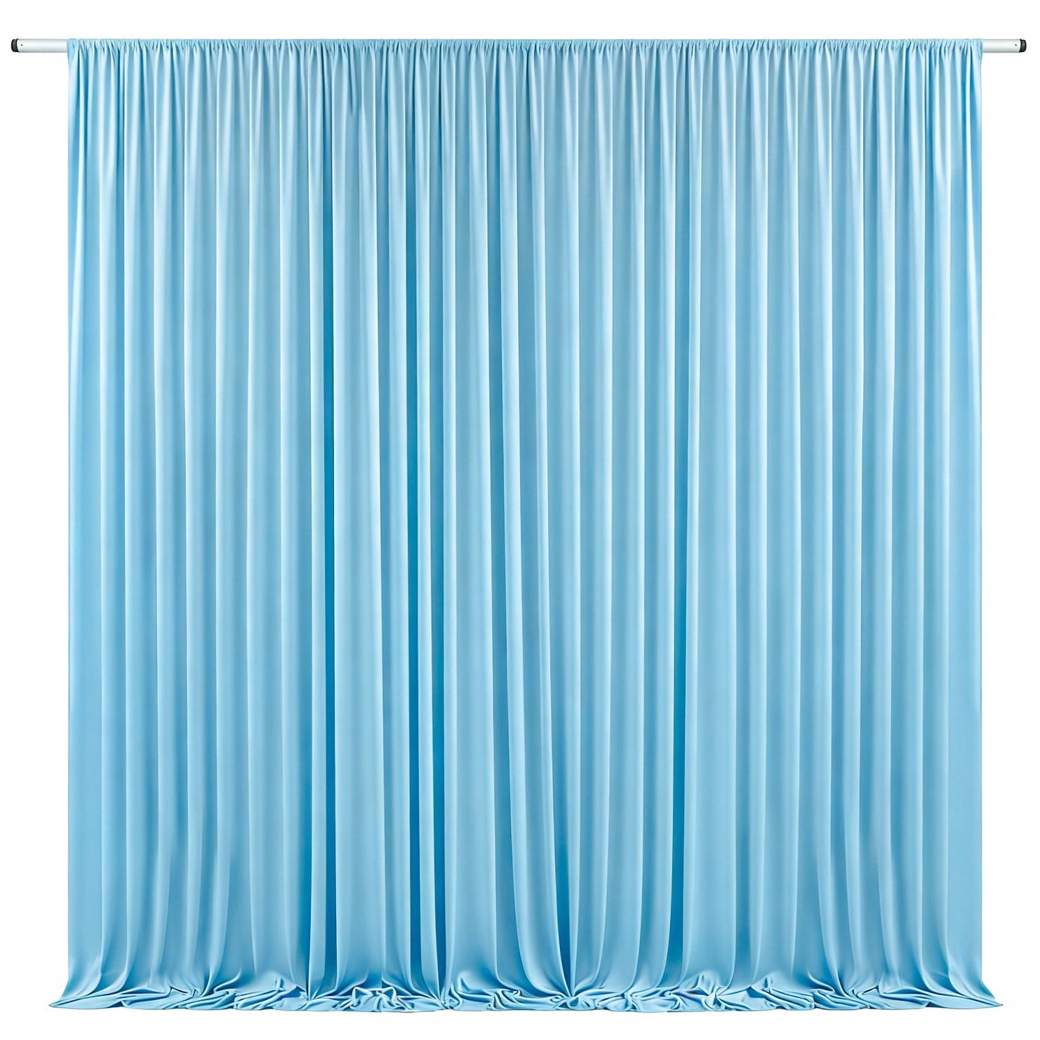 Simple Light Fall Background Chenweizhi Light blue Decoration Backdrop, 29.53 x 78.74 Inch ...