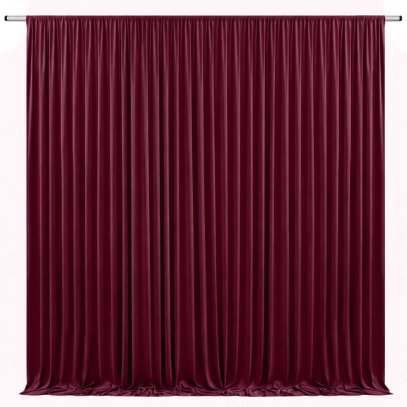 Chenweizhi Red wine Decoration Backdrop, 59.06*78.74 Inch Stretchable Polyester Fabric Background Cloth, Rod Pocket Hanging Design Wrinkle Resistant Decorative Wall Hanging Cloth 1 Pcs