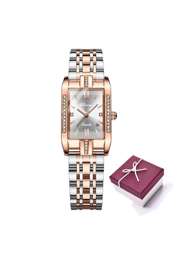 2022 New Luxury Women Watches Top Brand Dress Waterproof Clock Quartz Ladies Wrist Watch Lady Stainless Steel Watch - Quartz Wristwatches