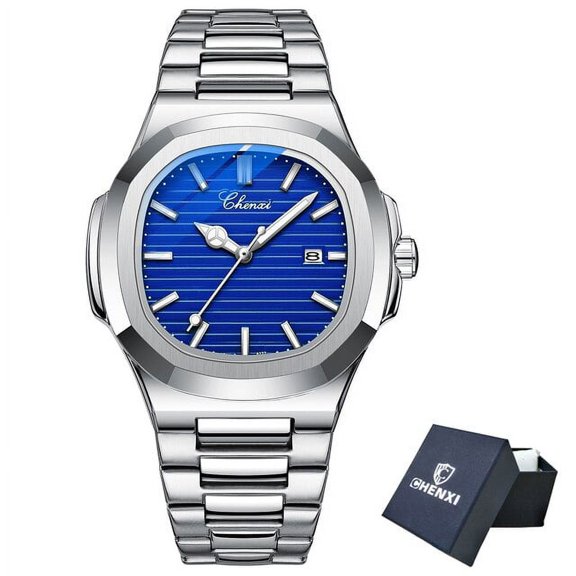 Chenxi 2022 New Men's Watches Business Clock Top Luxury Brand Quartz Men Watch Stainless Steel Waterproof Luminous Wristwatch - Quartz Wristwatches
