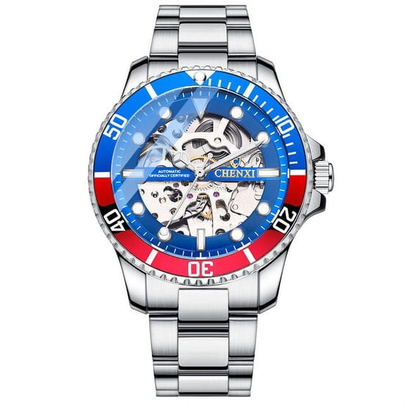 Chenxi Automatic Mechanical Watch Men's Stainless Steel Waterproof Business Clock Male Watch Mechanical Relogio Masculino - Mechanical Wristwatches
