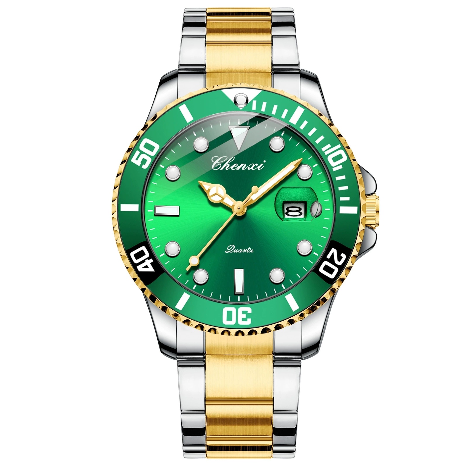 Mini Ghost Watch Chenxi Black Water Ghost Watch Men's Fashion Waterproof Quartz Steel ...
