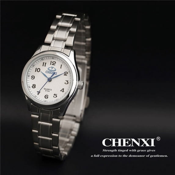 Chenxi Brand Classic Luxury Quartz Ladies Watches Fashion Noble Gift Clock Women Wristwatch Stainless Steel Silver Female Watch - Quartz Wristwatches