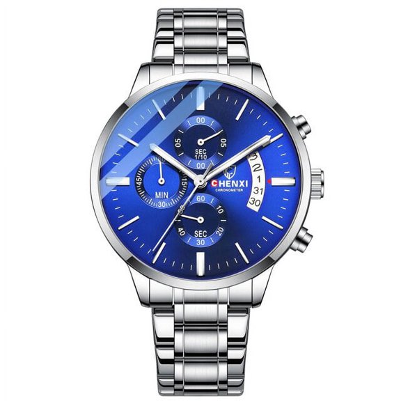 Chenxi Brand Quartz Movement High Quality Men Watches Business Stainless Steel Band 30m Waterproof Date Wristwatches Relogio - Quartz Wristwatches