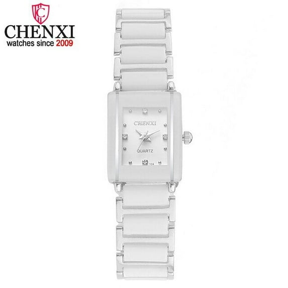 Chenxi Luxury Brand Lover's Watches Men Or Women Quartz Watch Man Anti-ceramic Strap Waterproof Lady Wristwatch Male Clock Gift - Couple Watches